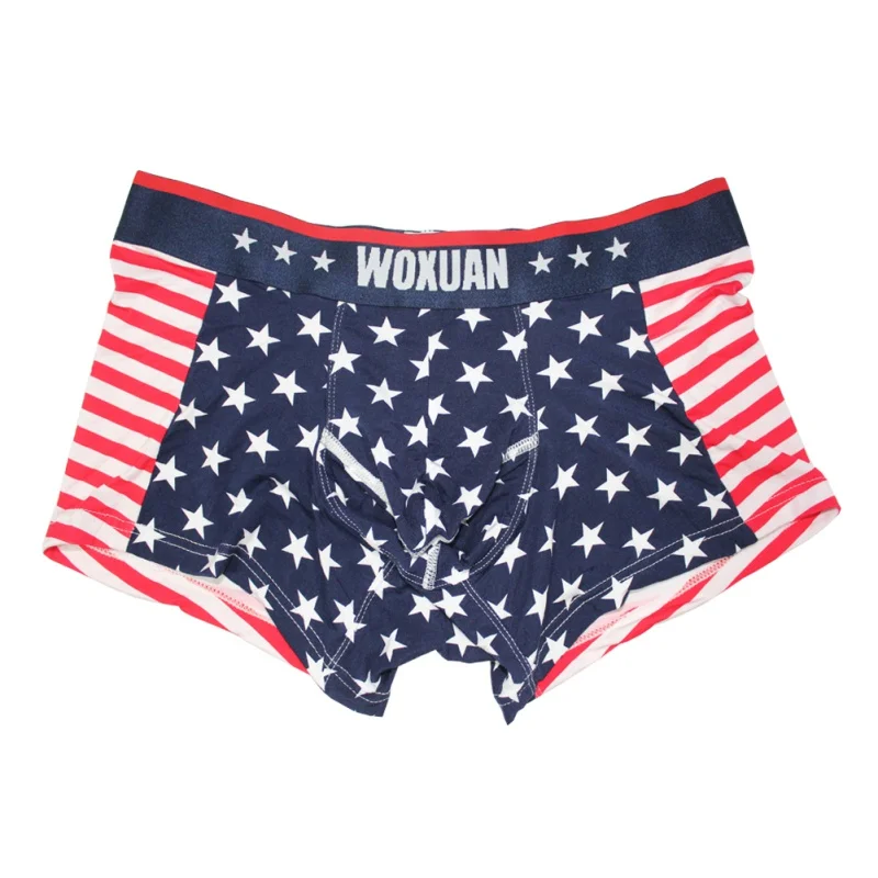 Men's Fashion Underwears Cartoon Star Stripes Printed Underpants Knickers Sexy Shorts Panties
Men's Fashion Underwears Cartoon Star Stripes Printed Underpants Knickers Sexy Shorts Panties