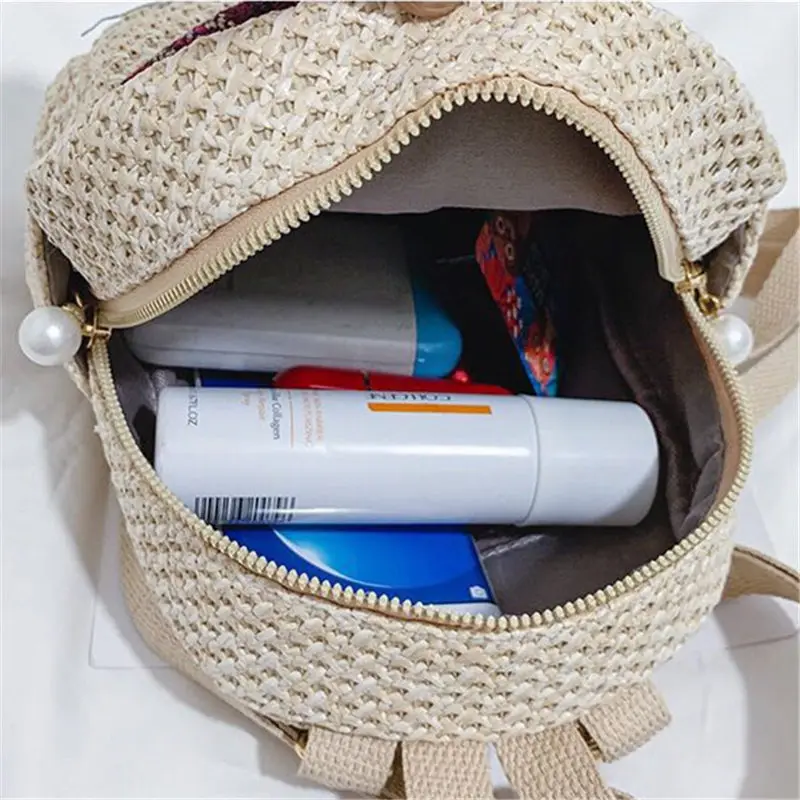 Straw bag new women's woven backpack college rattan bag student bag girl summer beach bag travel mini backpack
Straw bag new women's woven backpack college rattan bag student bag girl summer beach bag travel mini backpack