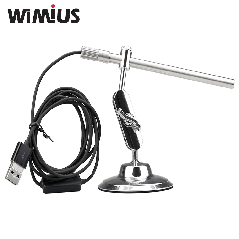 Wimius портативный цифровой микроскоп USB эндоскопа Лупа IP67 Водонепроницаемая