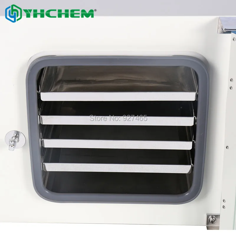 Алюминиевая стойка для вакуумного сушильного духового шкафа YHCHEM 1 9 куб. Фута|plate