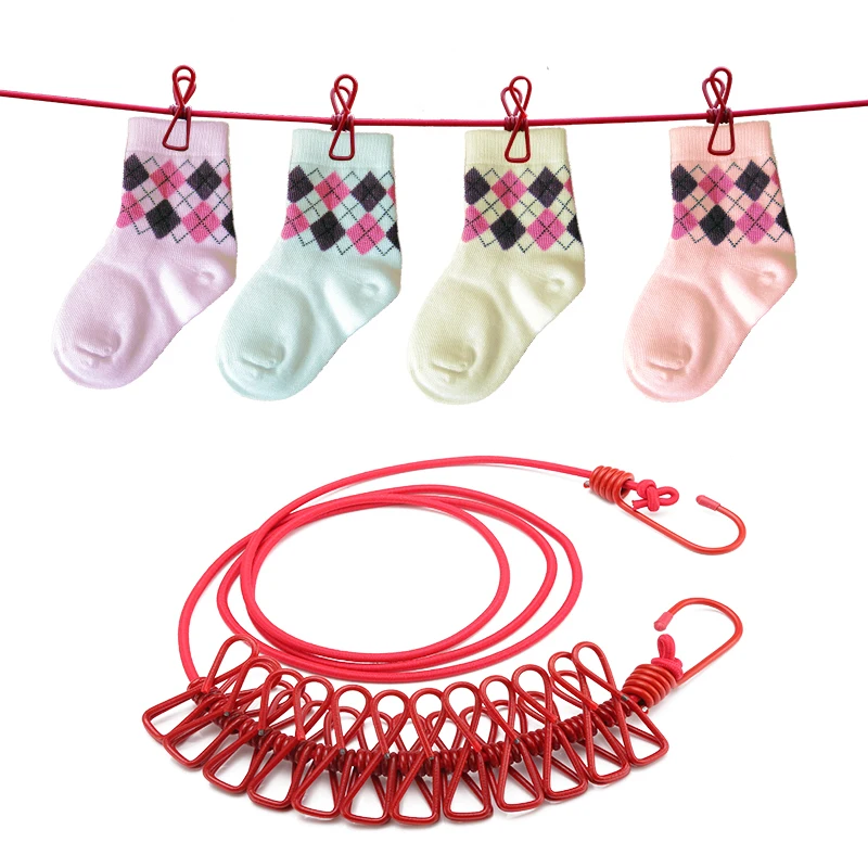 Travel Accessories clothesline non-slip belt clip clothesline drying by wind on rope travel portable clothes line
Travel Accessories clothesline non-slip belt clip clothesline drying by wind on rope travel portable clothes line