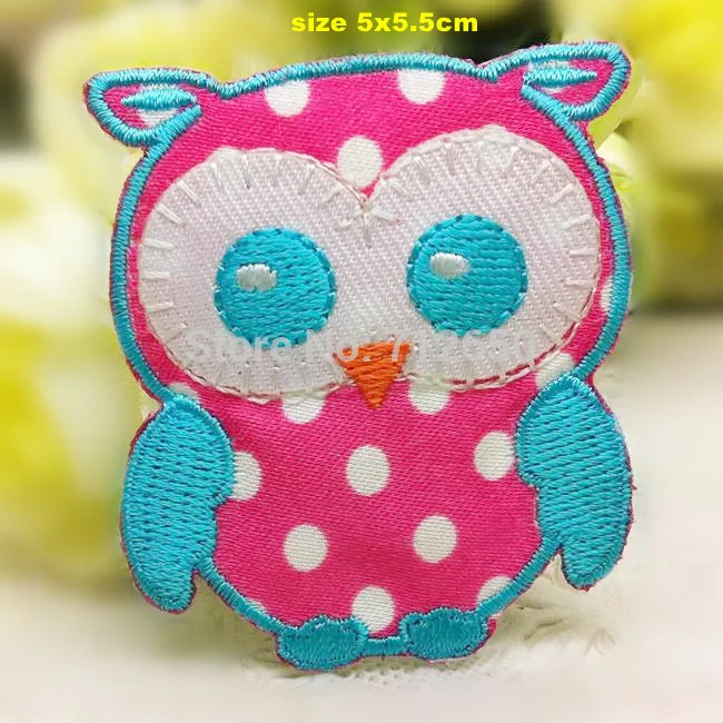new arrival 10 pcs cute dotted owl Embroidered patches iron on cartoon Motif Applique embroidery accessory
new arrival 10 pcs cute dotted owl Embroidered patches iron on cartoon Motif Applique embroidery accessory