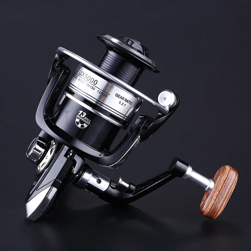 13BB Fishing Reel With A Metal Tip With A Texture In The Handle For The Spinning Reel A JX2000-7000 Fishing Wheel Ship Stream
13BB Fishing Reel With A Metal Tip With A Texture In The Handle For The Spinning Reel A JX2000-7000 Fishing Wheel Ship Stream