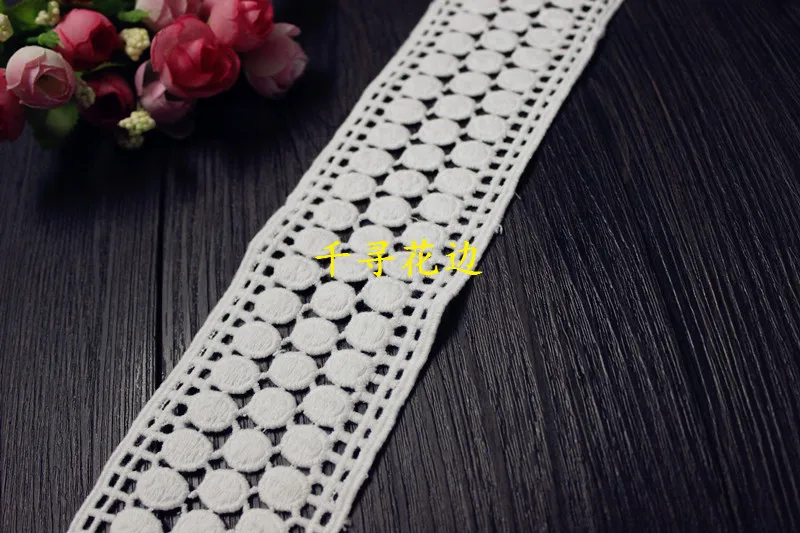 10 yard 6.5cm 2.55" wide ivory fabric cotton tapes lace trim ribbon 1049594 QL4K21
10 yard 6.5cm 2.55" wide ivory fabric cotton tapes lace trim ribbon 1049594 QL4K21