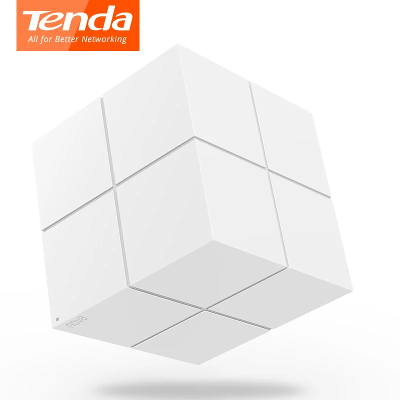 Tenda Nova MW6 Wi Fi гигабитный маршрутизатор Вся Домашняя сеть WiFi система с 11AC 2 4G/5 0 GHz