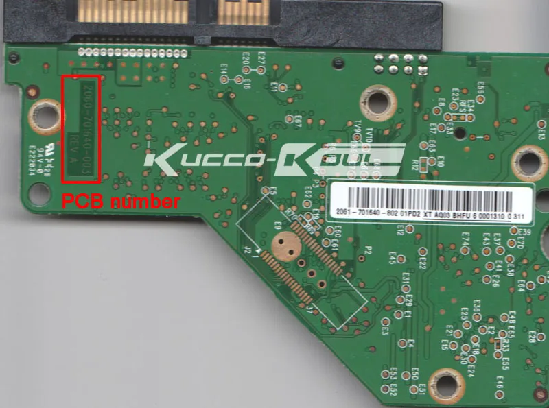 HDD PCB circuit board 2060-701640-003 REV A for WD 3.5 SATA hard drive repair data recovery
HDD PCB circuit board 2060-701640-003 REV A for WD 3.5 SATA hard drive repair data recovery