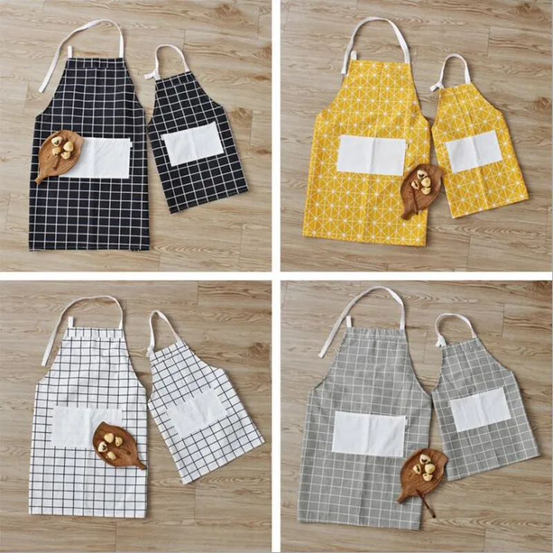 New Hot Fashion Parent-child Adjustable Cotton Linen High-grade Kitchen Apron For Cooking Baking Restaurant Pinafore
New Hot Fashion Parent-child Adjustable Cotton Linen High-grade Kitchen Apron For Cooking Baking Restaurant Pinafore