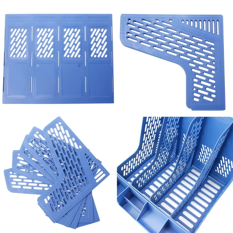Plastic Desk Organizer 4 Sections Document Rack Paper Book Holder Organizer Office School Supplies
Plastic Desk Organizer 4 Sections Document Rack Paper Book Holder Organizer Office School Supplies