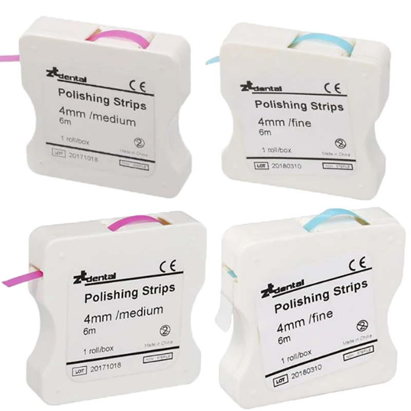 Teeth Whitening 1Roll 6m Dental Polishing Strip Resin Tooth Interdental Sanding Grinding Surface Dental Tool Dentist Material
Teeth Whitening 1Roll 6m Dental Polishing Strip Resin Tooth Interdental Sanding Grinding Surface Dental Tool Dentist Material