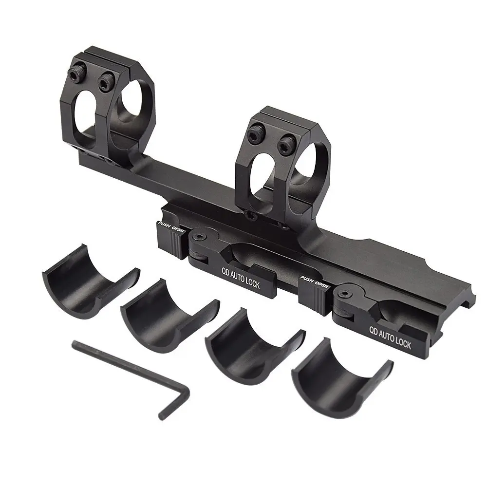 Tactical scope mount QD quick release 25.4mm/30mm tube diameter scope mount for 20mm Picatinny rail
Tactical scope mount QD quick release 25.4mm/30mm tube diameter scope mount for 20mm Picatinny rail