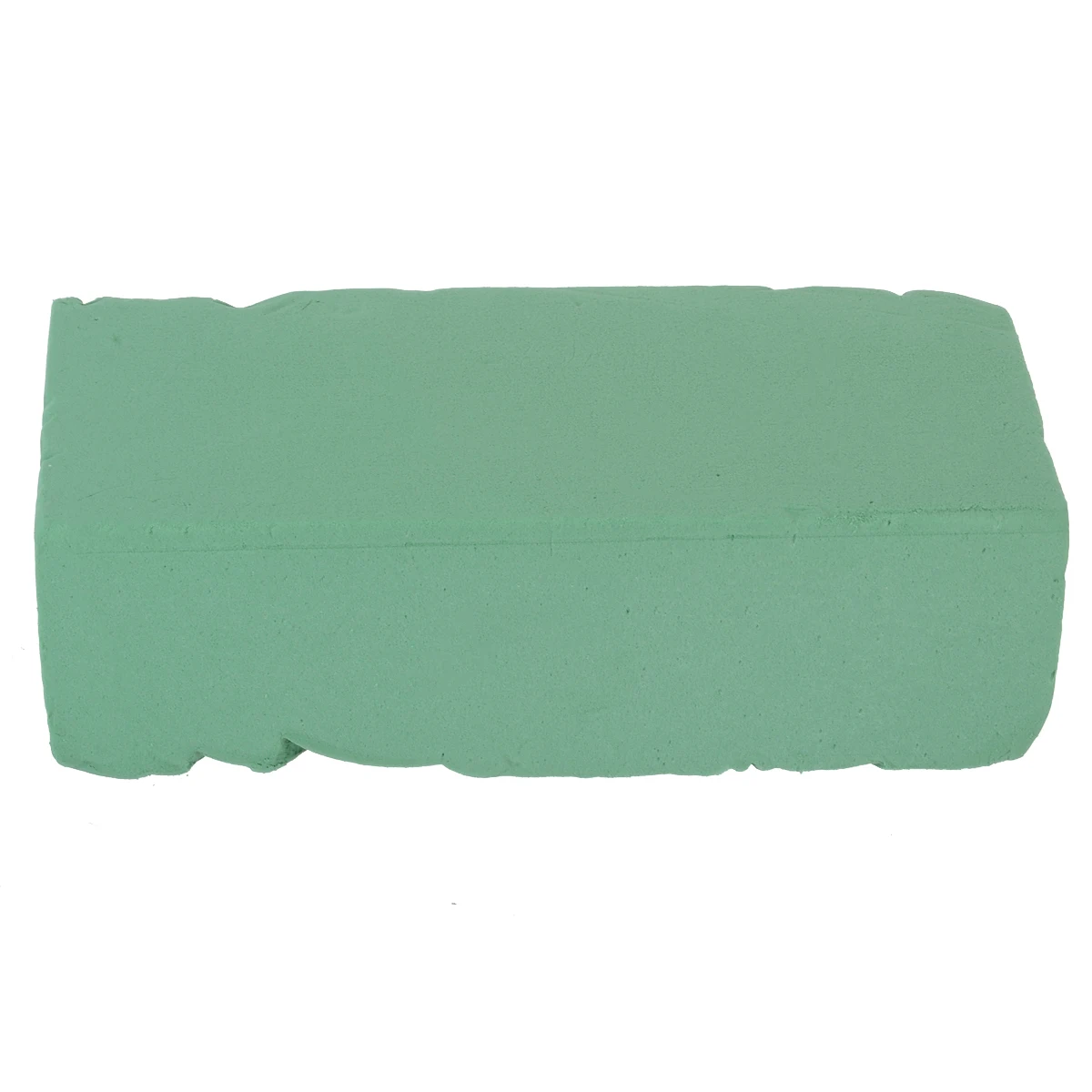 Цветочный пенопластовый блок искусственный и высушенный зеленый для рукоделия