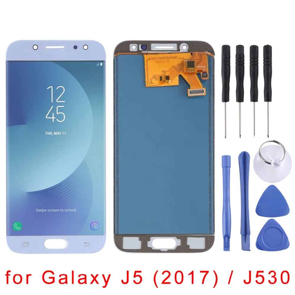 ЖК-экран 5,2 дюйма для Galaxy J5/J7 и дигитайзер в сборе для Galaxy J5(2017)/J530F/DS/J530Y/DSJ7(2017)/J730F/DS/J730FM/DS(TFT
ЖК-экран 5,2 дюйма для Galaxy J5/J7 и дигитайзер в сборе для Galaxy J5(2017)/J530F/DS/J530Y/DSJ7(2017)/J730F/DS/J730FM/DS(TFT