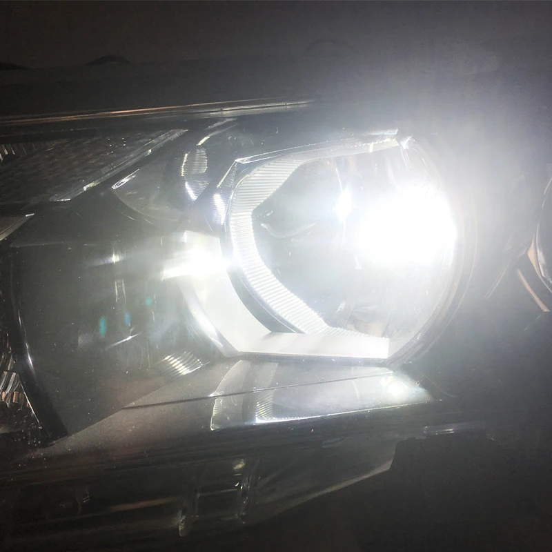 H7 лампы высокой мощности 72 Вт Светодиодные Автомобильные фары CANBUS супер яркие