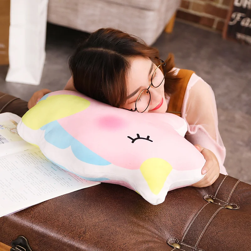 New Style unicorn pillow Cushion plush toys unicorn doll stuffed Soft Down Cotton 40cm
New Style unicorn pillow Cushion plush toys unicorn doll stuffed Soft Down Cotton 40cm