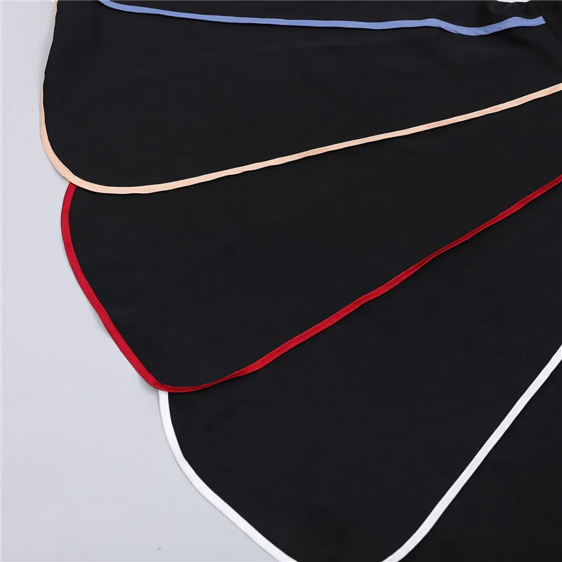 2019 summer new XL fashion hit color side ladies dress chiffon elegant sleeves a word collar large swing type women's dress W229
2019 summer new XL fashion hit color side ladies dress chiffon elegant sleeves a word collar large swing type women's dress W229