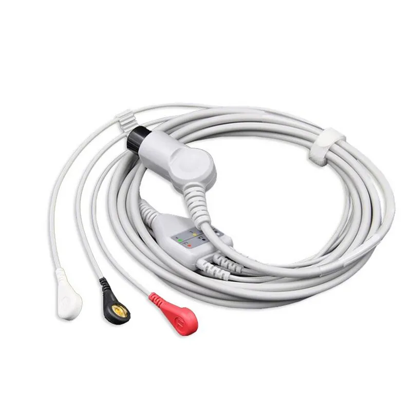 Free Shipping One Piece ECG Leadwire 3 leads for Mindray, Goldway,Edan,Monitor use,Patient Monitor ECG Cable,Snap End TPU,AHA
Free Shipping One Piece ECG Leadwire 3 leads for Mindray, Goldway,Edan,Monitor use,Patient Monitor ECG Cable,Snap End TPU,AHA