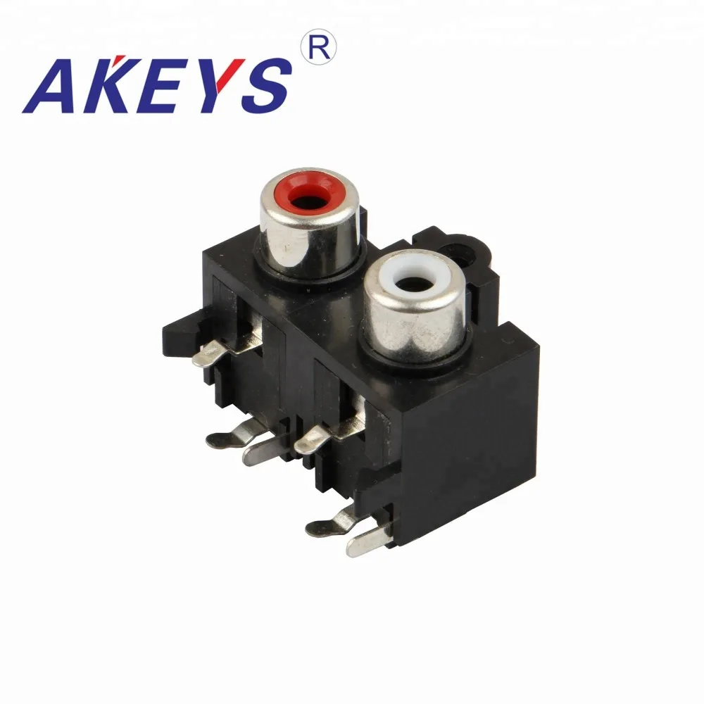 AV2-8.4-16 Factory Price 6Pin RCA Connector Female Panel Mount Socket AV concentric socket
AV2-8.4-16 Factory Price 6Pin RCA Connector Female Panel Mount Socket AV concentric socket