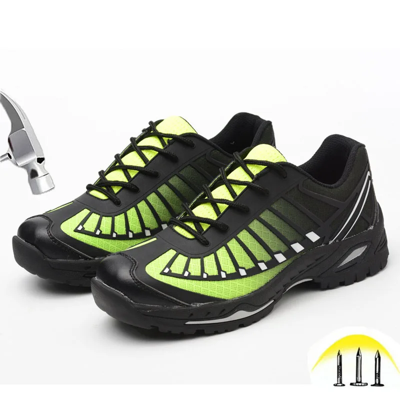 2019 Fashion Mens Safety Work Shoes With Steel Toe Puncture proof Soles Lightweight Breathable Night Reflective Casual Sneaker
2019 Fashion Mens Safety Work Shoes With Steel Toe Puncture proof Soles Lightweight Breathable Night Reflective Casual Sneaker