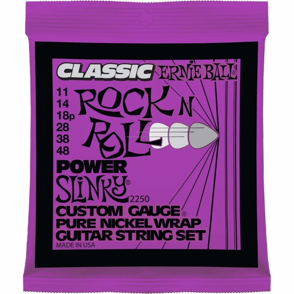 Ernie Ball 2250 классические чисто никелевые силовые обтягивающие электрогитарные струны 011-048
Ernie Ball 2250 классические чисто никелевые силовые обтягивающие электрогитарные струны 011-048