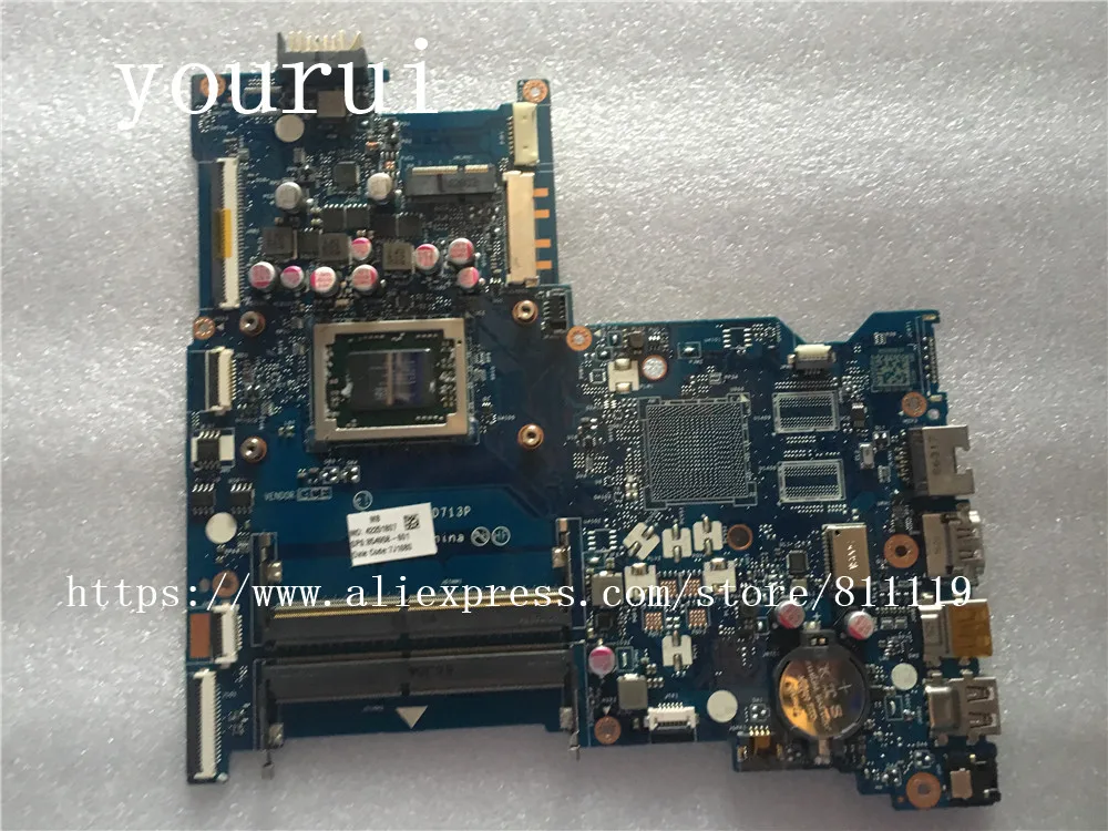 Yourui для ноутбука HP 15-B 15-BA для материнской платы 854958-501 854958-601 BDL51 с фотоэлементами памяти DDR3, полностью протестирован
Yourui для ноутбука HP 15-B 15-BA для материнской платы 854958-501 854958-601 BDL51 с фотоэлементами памяти DDR3, полностью протестирован
