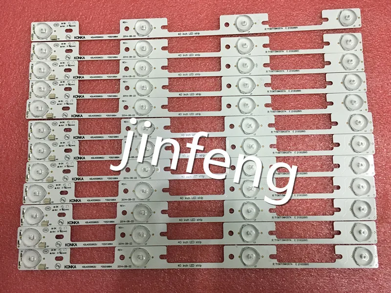 New original for konka KDL40SS662U article lamp lights Backlight article a four lights a lamp 6 v 1 set=10pieces/lot 5LED
New original for konka KDL40SS662U article lamp lights Backlight article a four lights a lamp 6 v 1 set=10pieces/lot 5LED