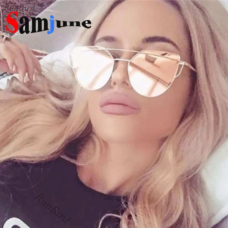 Солнцезащитные очки Samjune женские, кошачий глаз, классические, дизайнерские, двойные, зеркальные, с плоской панелью
Солнцезащитные очки Samjune женские, кошачий глаз, классические, дизайнерские, двойные, зеркальные, с плоской панелью
