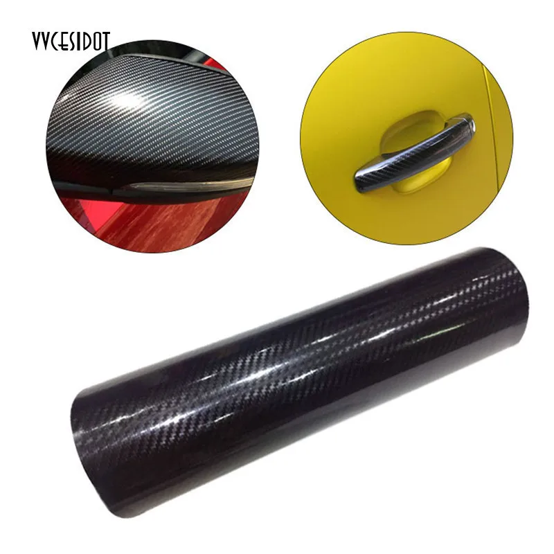 Фото 4D Наклейка из углеродного волокна для украшения автомобиля|film sticker|sticker for car4d carbon |