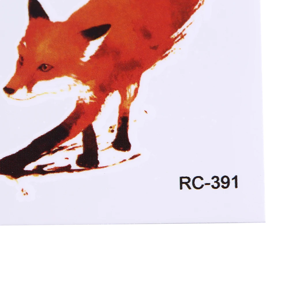 Fake Flash Sexy Body Art Temporary Tattoo Stickers For Man Woman Colorful Painting Animals Fox Temporary Tattoo Sticker
Fake Flash Sexy Body Art Temporary Tattoo Stickers For Man Woman Colorful Painting Animals Fox Temporary Tattoo Sticker