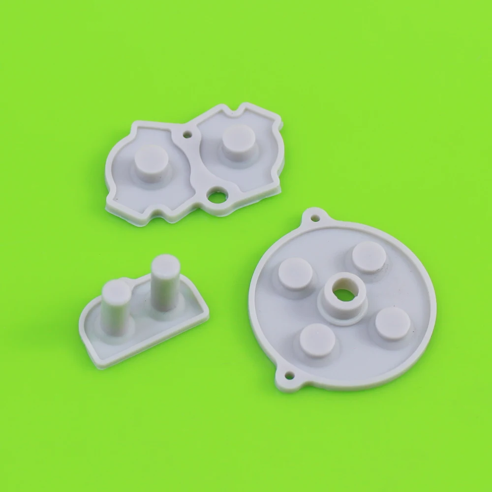 Rubber Conductive Buttons A-B D-pad for Game Boy Classic GBA Silicone Start Select Keypad
Rubber Conductive Buttons A-B D-pad for Game Boy Classic GBA Silicone Start Select Keypad