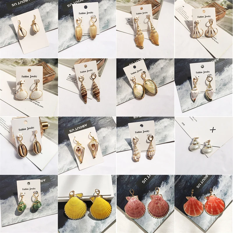 Trendy Beach Natural Shell Earrings for Women European Statement Gold Drop Earring 2019 Women Girl Earing Fashion Jewelry Gift
Trendy Beach Natural Shell Earrings for Women European Statement Gold Drop Earring 2019 Women Girl Earing Fashion Jewelry Gift