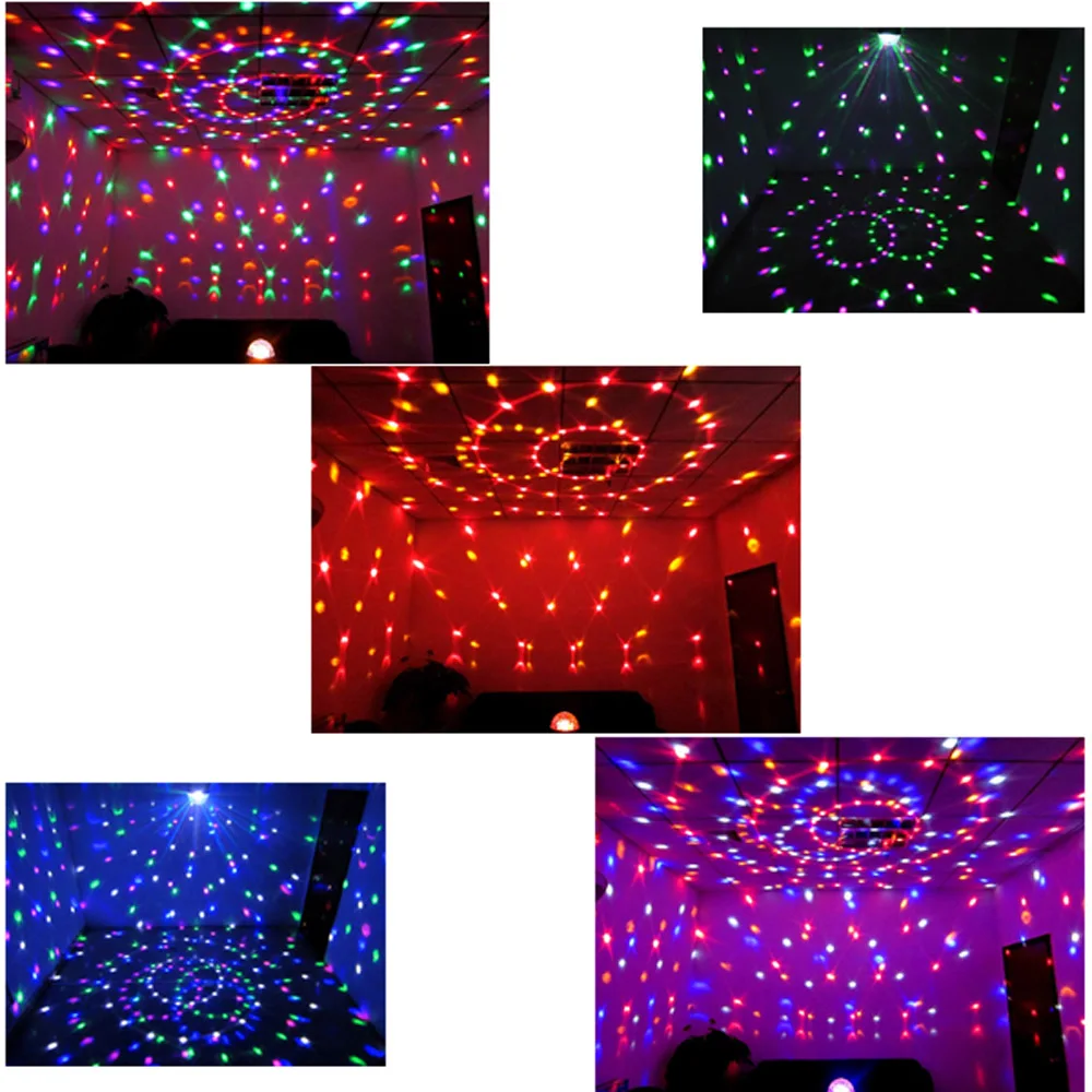 Mini Rotating LED Disco Lights Crystal Magic Ball Effect Party Light RGB Auto Sound Activated Stage Lights for KTV Club Pub DJ
Mini Rotating LED Disco Lights Crystal Magic Ball Effect Party Light RGB Auto Sound Activated Stage Lights for KTV Club Pub DJ