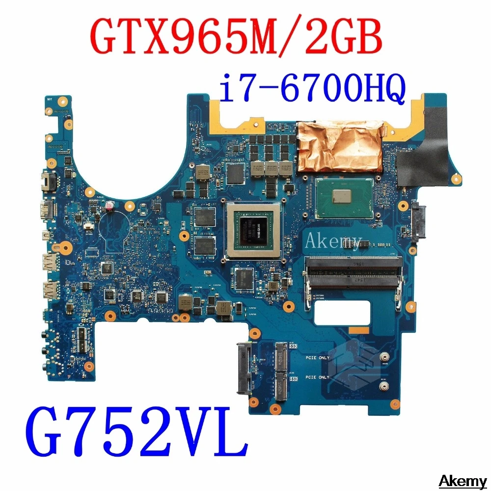 Материнская плата ROG для ноутбука For Asus G752VS G752VM G752VY G752VT G752VL G752V G752 тестирует