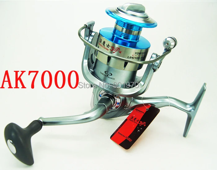 Free shipping 7000 Serie Metal Spool Spinning Rear Drag Fishing Reel.10+1BB Promotion Price
Free shipping 7000 Serie Metal Spool Spinning Rear Drag Fishing Reel.10+1BB Promotion Price