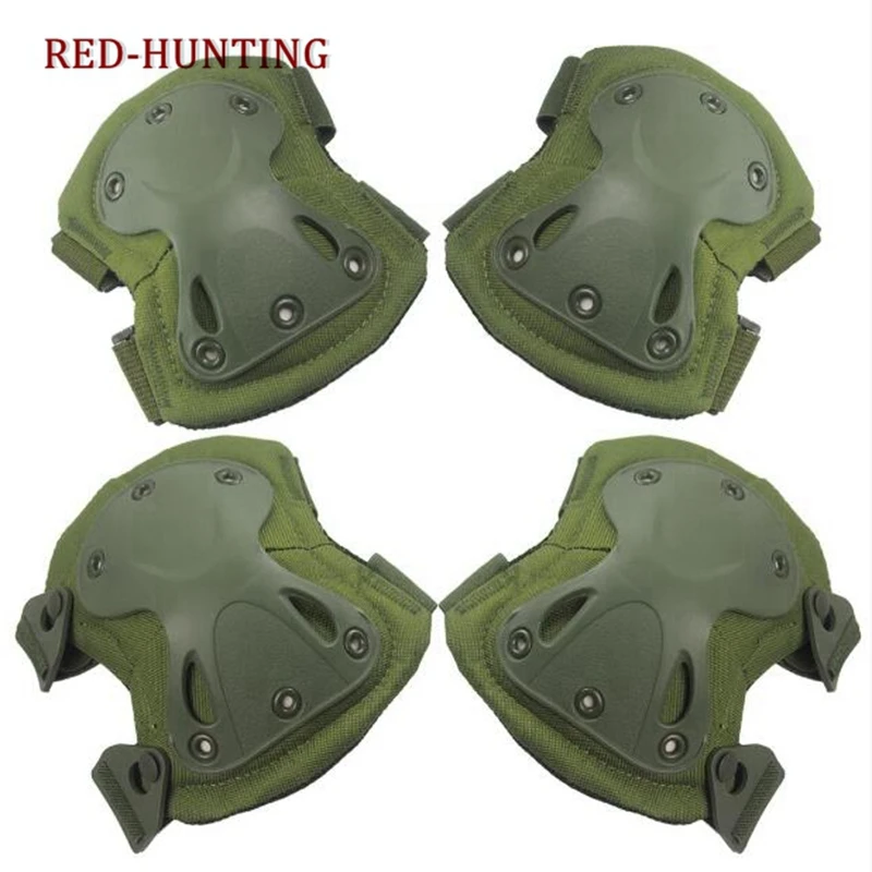 NEW Hunting Shooting Pads Tactical paintball protection knee pads & elbow pads set Sports Safety Protective Pads Protector Gear
NEW Hunting Shooting Pads Tactical paintball protection knee pads & elbow pads set Sports Safety Protective Pads Protector Gear