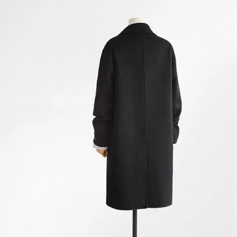 2020 Fall Winter Women Notched lapel Single Button Simple Long Trench Coat OL Chic Career Overcoat Manteau Femme Casaco Feminino
2020 Fall Winter Women Notched lapel Single Button Simple Long Trench Coat OL Chic Career Overcoat Manteau Femme Casaco Feminino