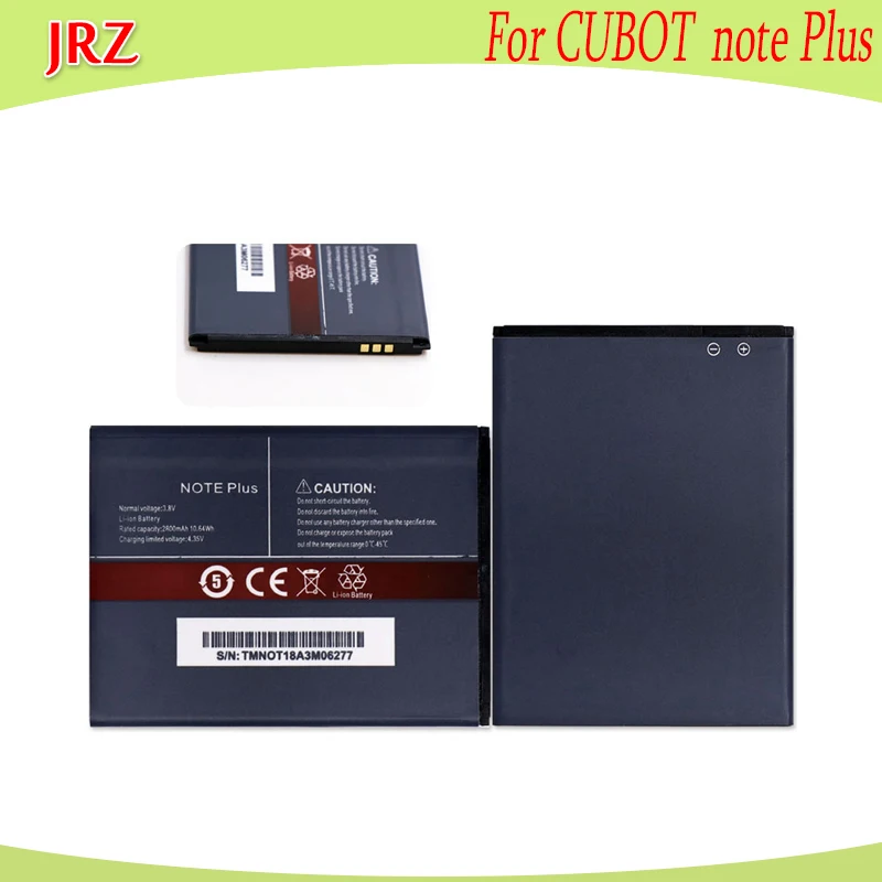 JRZ 3 8 V 2800mAh батарея для CUBOT note Plus телефон замена батареи батарея|Аккумуляторы
