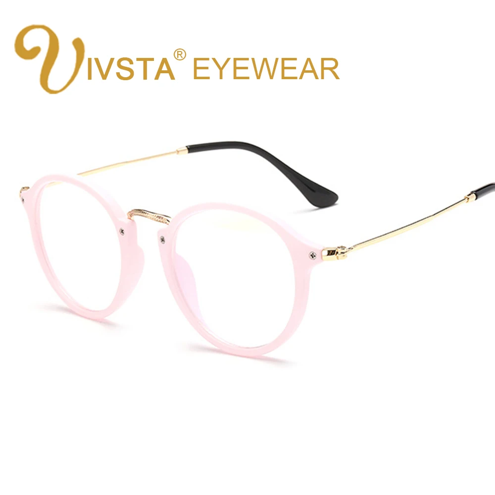 IVSTA Round Glasses Mens Tortoise Eyeglass Frames Metal Alloy TR Pink Glasses Women Optical Eyewear Transparent
IVSTA Round Glasses Mens Tortoise Eyeglass Frames Metal Alloy TR Pink Glasses Women Optical Eyewear Transparent