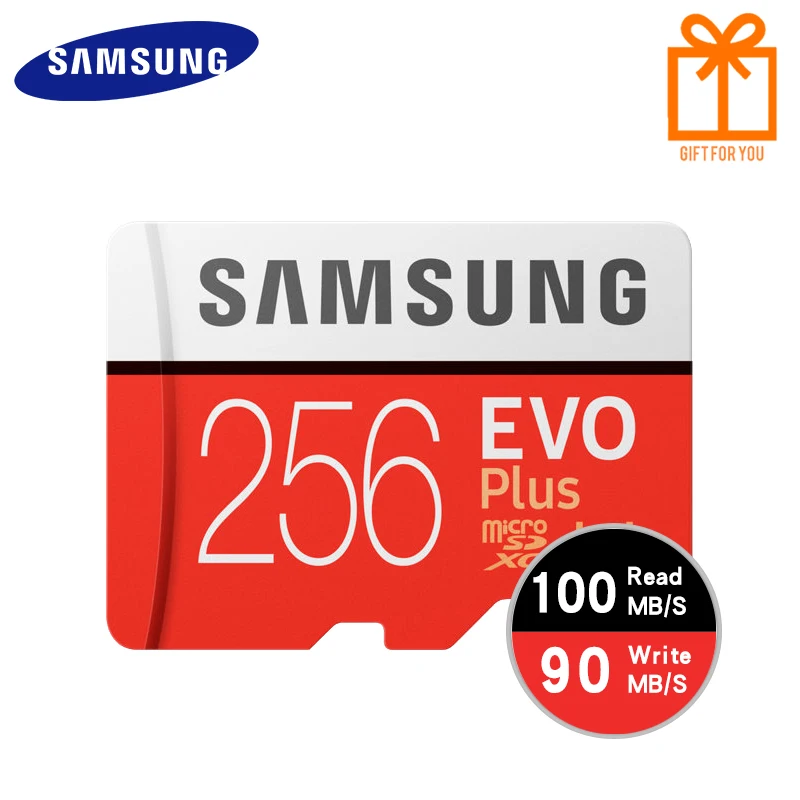 

SAMSUNG Memory Card Micro SD 256GB 16GB 32GB 64GB 128GB SDHC SDXC Grade EVO Plus U3 EVO Class 10 C10 UHS TF Trans Flash Microsd