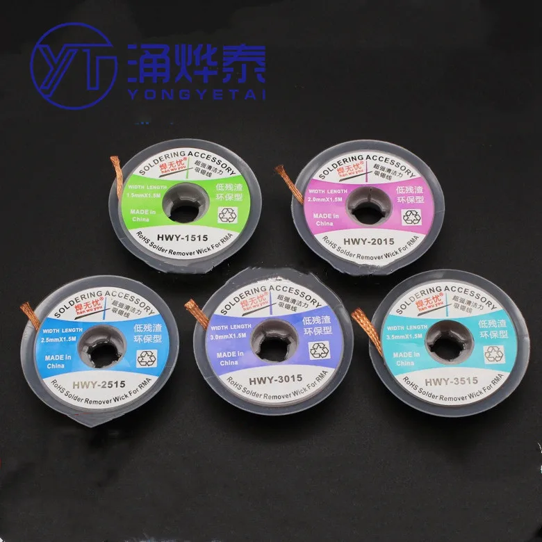 Tin strip with residue adsorption fast cleaning tin wire BGA removal tin free shipping
Tin strip with residue adsorption fast cleaning tin wire BGA removal tin free shipping
