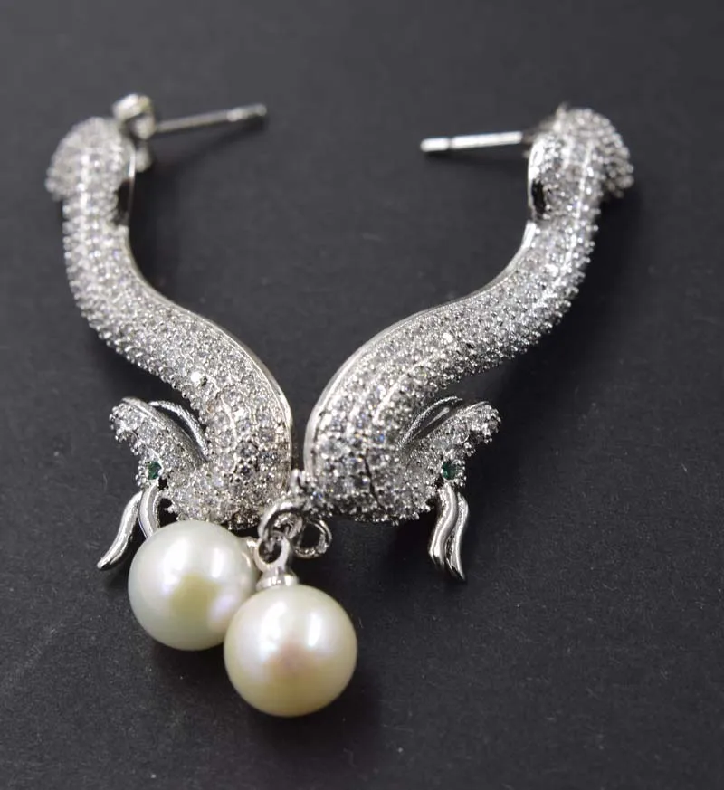 freshwater pearl white round 7-8mm and silver plated dargon hook earrings s925 wholesale beads nature FPPJ free shipping
freshwater pearl white round 7-8mm and silver plated dargon hook earrings s925 wholesale beads nature FPPJ free shipping