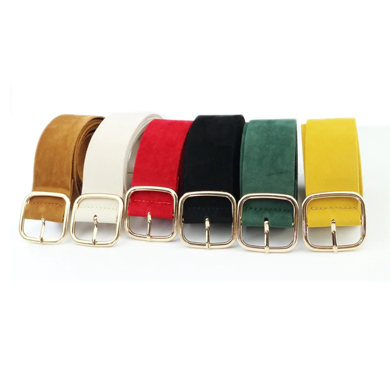 Long Velvet Belt Cloth Dress Belt Female Knot Black Waistband Gold Square Buckle Decorate Coat Sweater Belt Waist Seal Tide Bz97
Long Velvet Belt Cloth Dress Belt Female Knot Black Waistband Gold Square Buckle Decorate Coat Sweater Belt Waist Seal Tide Bz97