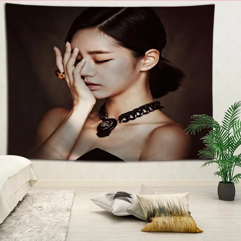 Гобелены Lee Hye-ri на день девушки, подвесной тканевый фон, настенное покрытие, обновление спальни, украшение кровати, гобелен с индивидуальным... 
Гобелены Lee Hye-ri на день девушки, подвесной тканевый фон, настенное покрытие, обновление спальни, украшение кровати, гобелен с индивидуальным...