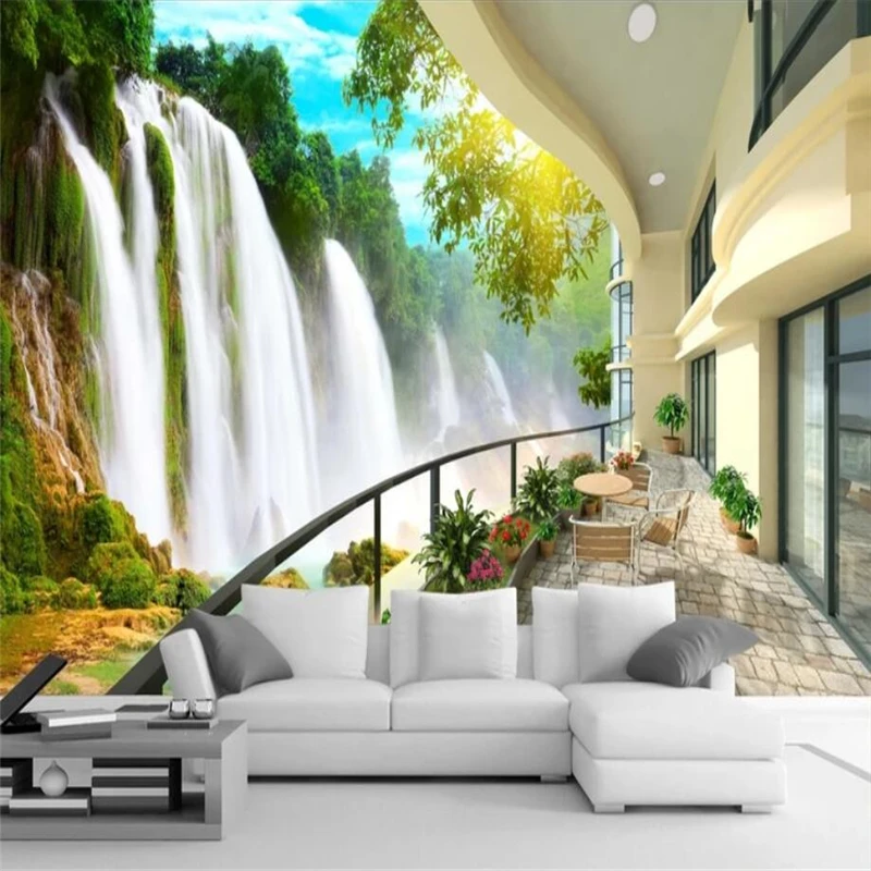 beibehang Large custom wallpaper mural HD Waterfall TV backdrop 3D Living Room Bedroom Sofa Background Decor papel de parede
beibehang Large custom wallpaper mural HD Waterfall TV backdrop 3D Living Room Bedroom Sofa Background Decor papel de parede