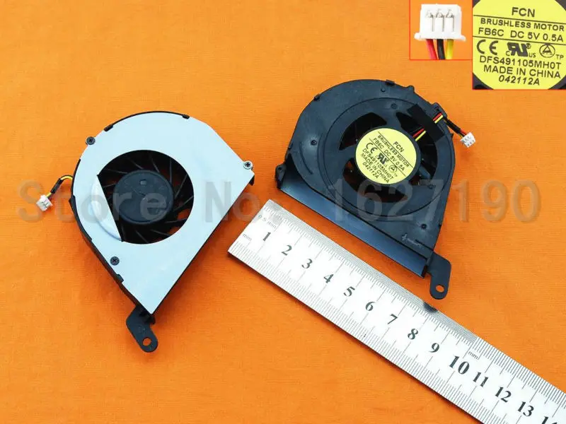 Brand New Laptop Cooling CPU FAN Repair Replacement for Toshiba L750 DFS491105MH0T FB6C DFS491105MH0T CPU Cooler/Radiator
Brand New Laptop Cooling CPU FAN Repair Replacement for Toshiba L750 DFS491105MH0T FB6C DFS491105MH0T CPU Cooler/Radiator