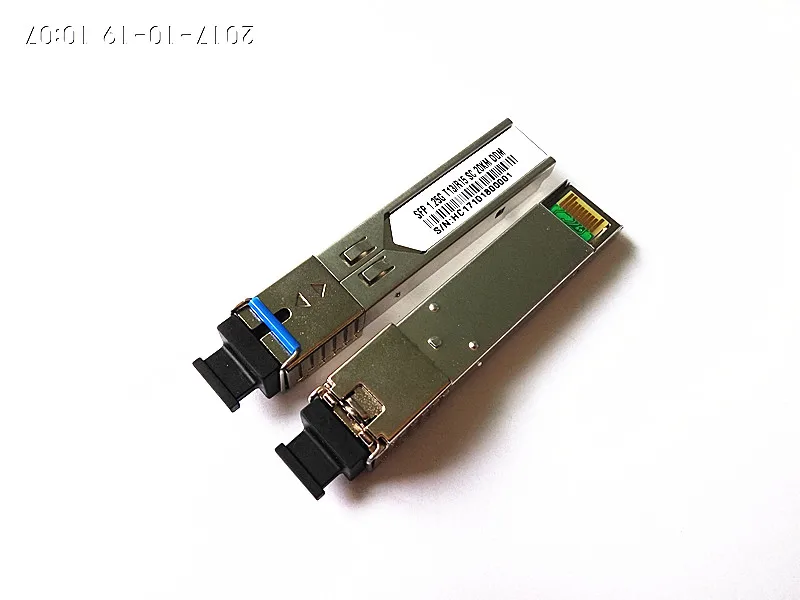 WDM/BIDI SFP Module Optic Fiber 1.25G BiDi SFP Transceiver with Single SC Connector 20km
WDM/BIDI SFP Module Optic Fiber 1.25G BiDi SFP Transceiver with Single SC Connector 20km