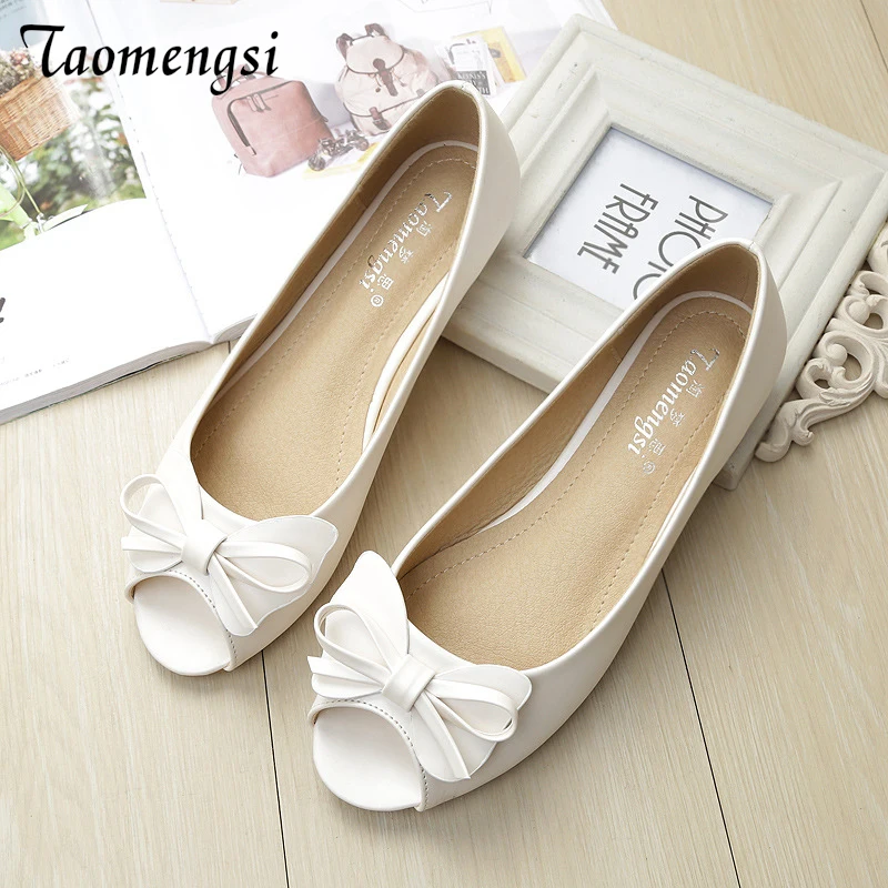 Taomengsi Ladies Sandals 2023 New Style Flat Bottom Fish Mouth Bow Knot Comfortable Anti Slip Soft Sole Shoes Shoes Tide
Taomengsi Ladies Sandals 2023 New Style Flat Bottom Fish Mouth Bow Knot Comfortable Anti Slip Soft Sole Shoes Shoes Tide