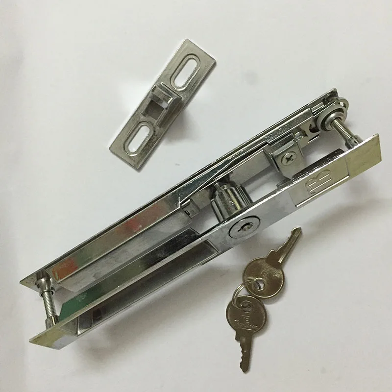 Double-sided lock for aluminium alloy door and window sliding door window lock with key hook thicken KF261
Double-sided lock for aluminium alloy door and window sliding door window lock with key hook thicken KF261
