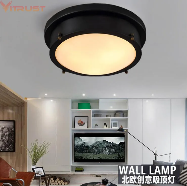 Vitrust Industrial Ceiling Lamps Corridor Lights Loft Vintage Glass Lighting Fixture Living room Bedroom Study PorchModern Home
Vitrust Industrial Ceiling Lamps Corridor Lights Loft Vintage Glass Lighting Fixture Living room Bedroom Study PorchModern Home