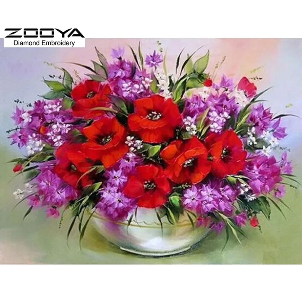 5D DIY Diamond Painting Flower Diamond Painting Cross Stitch Red Floral Vase Diamond Embroidery Home Decoration CJ283
5D DIY Diamond Painting Flower Diamond Painting Cross Stitch Red Floral Vase Diamond Embroidery Home Decoration CJ283