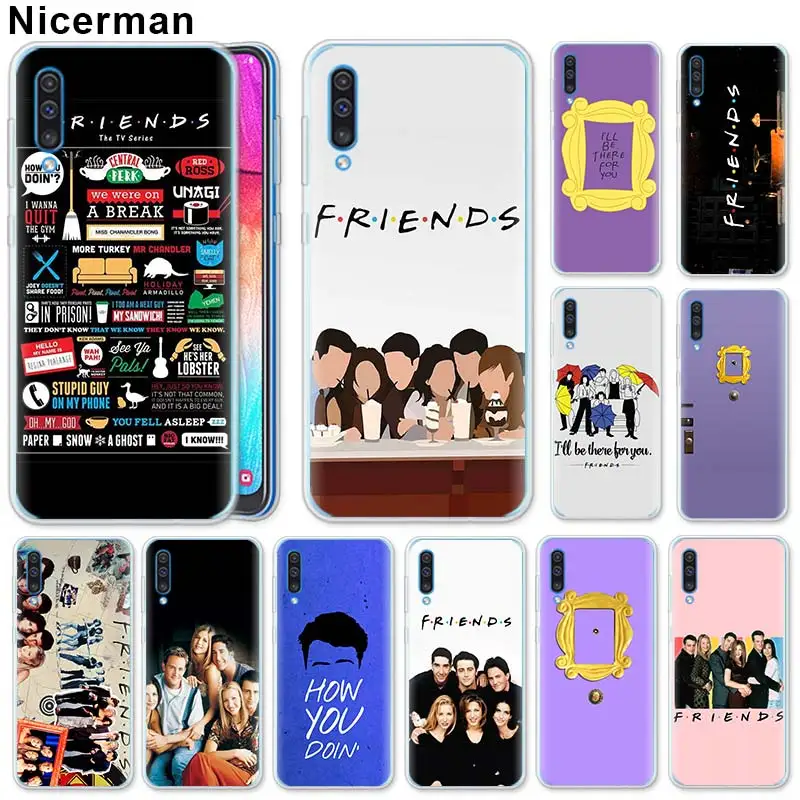 Friends TV Door Silicone Case for Samsung Galaxy A51 A21s A12 A71 A31 A52 A32 A02s A72 5G A41 A32 4G A11 A01 Silicone Case Cover
Friends TV Door Silicone Case for Samsung Galaxy A51 A21s A12 A71 A31 A52 A32 A02s A72 5G A41 A32 4G A11 A01 Silicone Case Cover